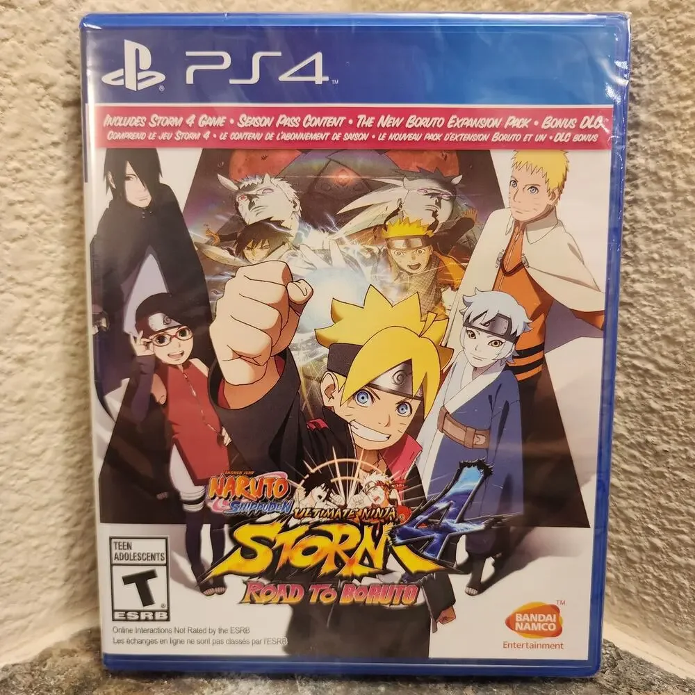 Game - Naruto Shippuden Ultimate Ninja Storm 4: Road to Boruto (NEW) - PS4